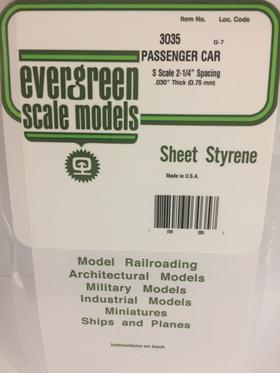 evergreen 3035 S pass. car siding