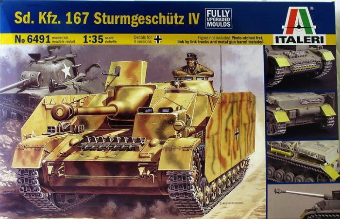 italeri 6491 Sd. Kfz.167 Sturmgeschutz IV 1:35