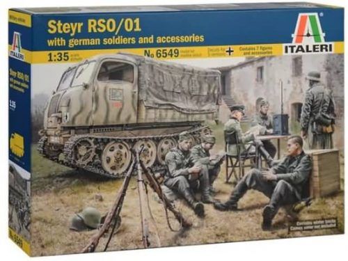 italeri 6549 Steyr RSO/01 with German Soldiers