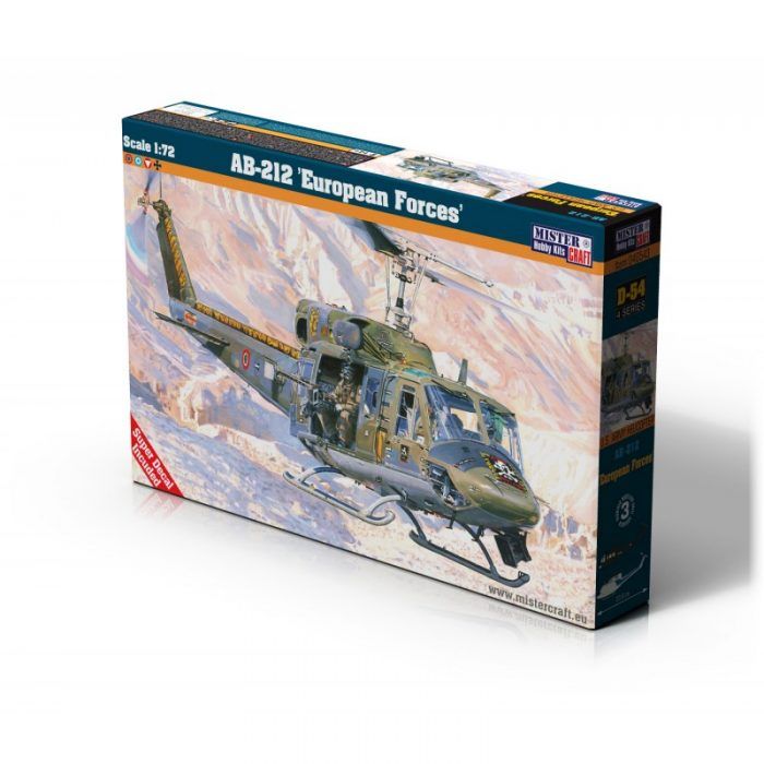 mister hobby 040543 kits craft D54 AB-212 european Forces
