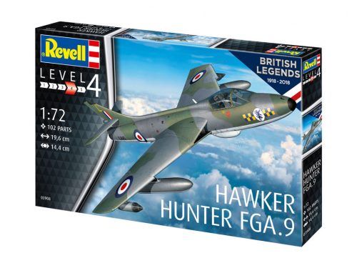 revell 03908 British Legends: Hawker Hunt