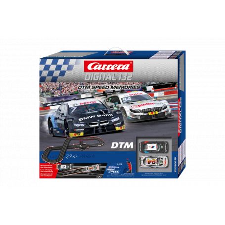 Carrera 20030015 Digitaal 132 DTM Speed Memories 7,3 Meter