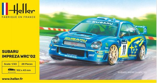 Heller 80199 Subaru impreza WRC'02