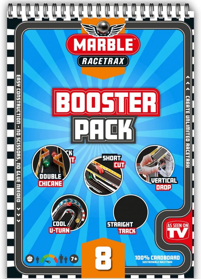 Marble Racetrax Booster Pack 8 Sheets