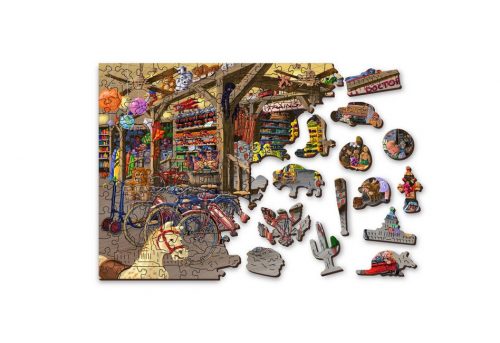 Wooden Puzzle US0044-L In The Toyshop L 400 Stukjes