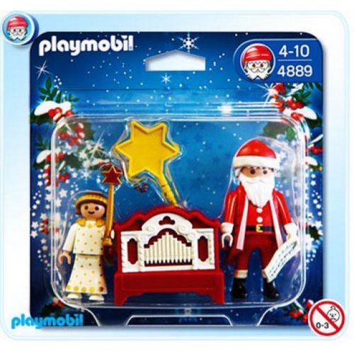 Playmobil 4889 Kerstman met Engel en orgel