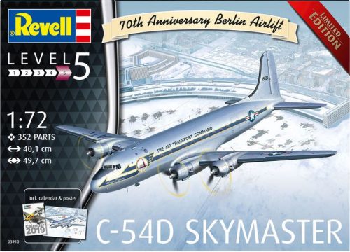 Revell 03910 C-54D SKYMASTER ''70th Anniversary Berlin Airlift''