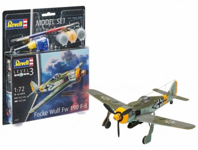 Revell 63898 Focke Wulf Fw 190 F-8 incl lijm verf kwastje