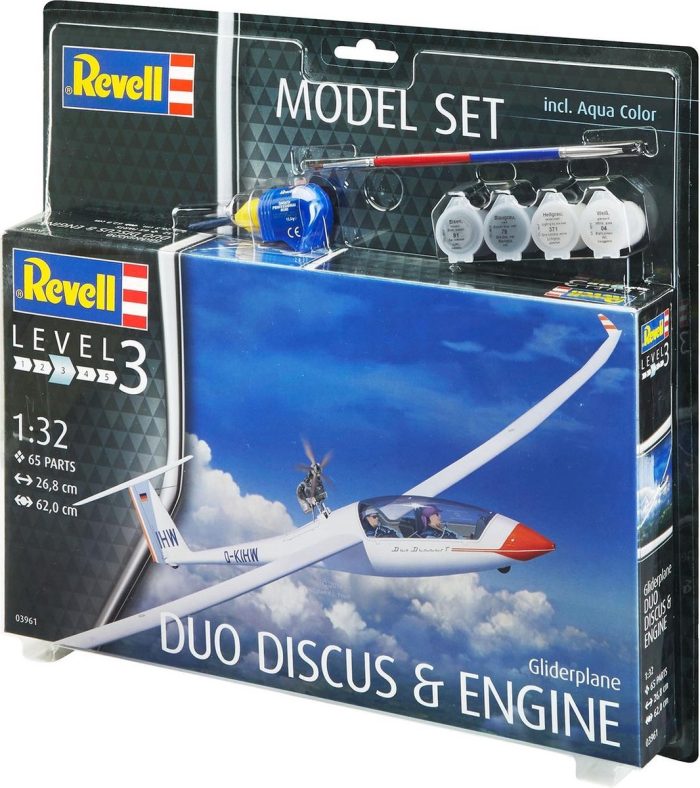 Revell 63961 Duo Discus Engine incl lijm verf kwastje