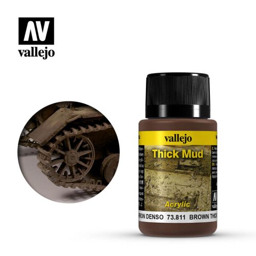 Vallejo 73811 Brown Thick Mud