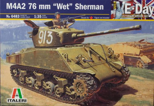 Italeri 6483 M4A2 76 mm Wet Sherman