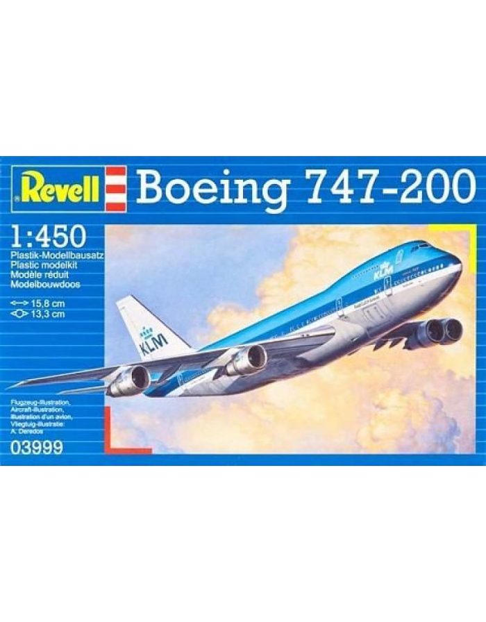 Revell 03999 Boeing 747-200 Jumbo Jet 1:450