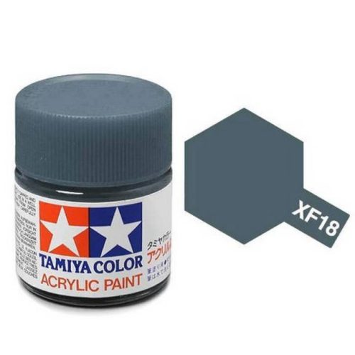 Tamiya 81718 Acryl Mini XF-18 Medium Blue