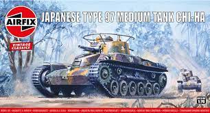 Airfix 1319V Japanese Type 97 Medium Tank Chi-na