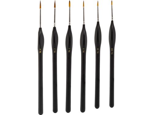 Model Craft 2300/S1 Set of 6 Synthetic brushes