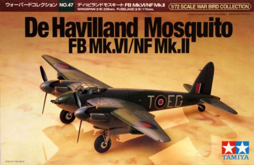 Tamiya 60747 De Havilland Mosquito FB Mk VI/NF Mk II