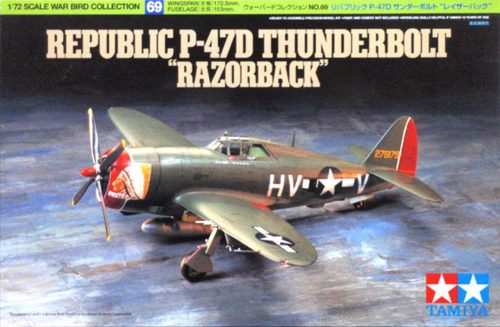 Tamiya 60769 P-47D Thunderbolt Razor Back