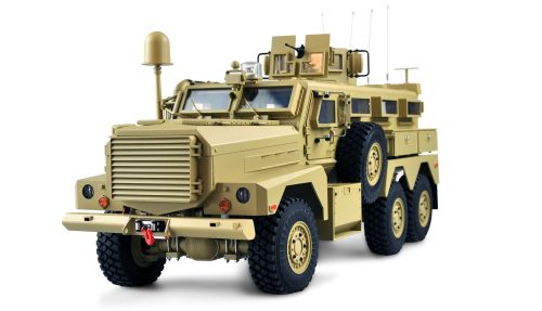 Amewi 22428 Amerikaans Militair voertuig mrap 6x6 RTR, Lichten, Geluidem en Rook