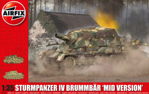 Airfix 1376 Sturmpanzer IV Brummbar (Mid Version)