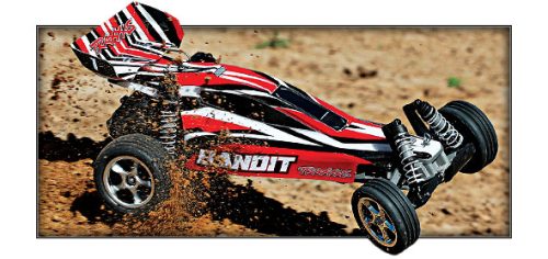Traxxas 24054-4 Rood Bandit-RTR zonder accu lader