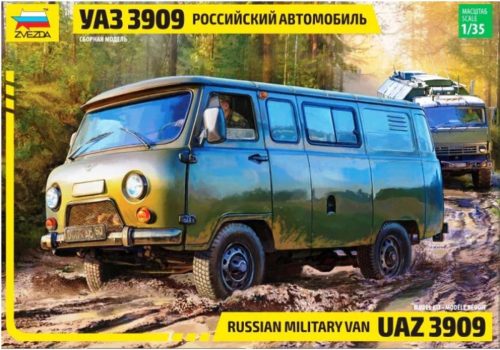 Zvezda 3644 Russian Military Van UAZ 3909