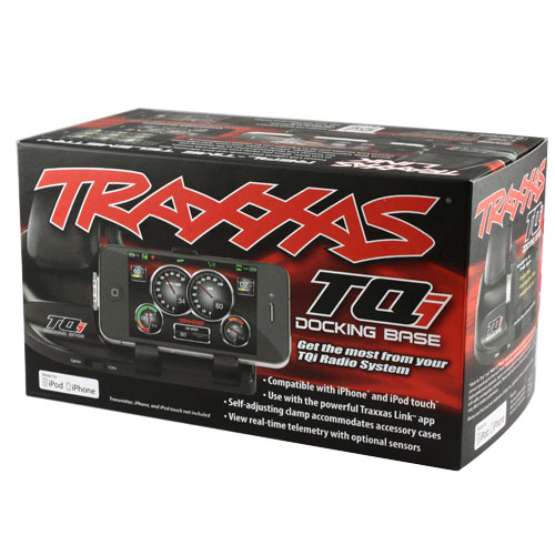 traxxas 6510 Docking Base voor tqi rood