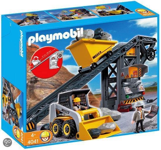 Playmobil 4041 NML Transportband Graafmachine