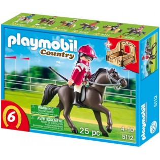 Playmobil 5112 Arabisch renpaard met paardenbox