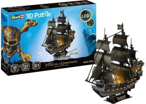 Revell 3D Puzzle Black Pearl 68cm 293 Parts