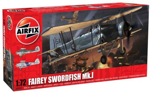 Airfix 04053 British torpedo-bomber Fairey Swordfish MK.I