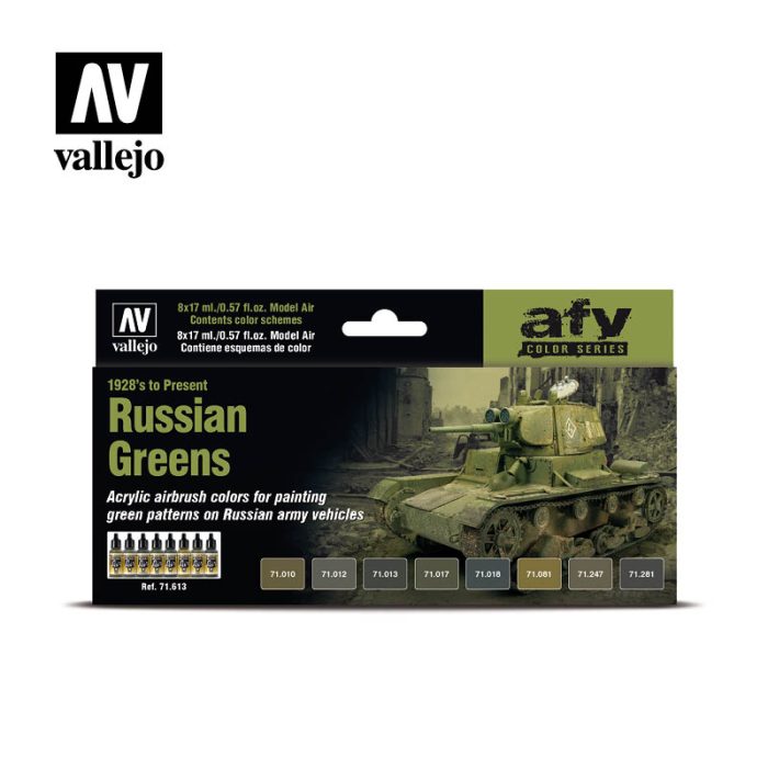 vallejo 71613 MODEL AIRRussian Greens (1928s to Present)