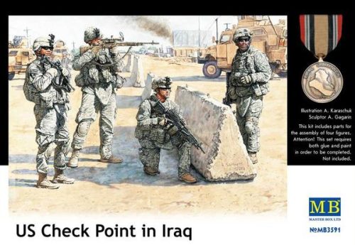 MB 3591 US Checkpoint in Iraq