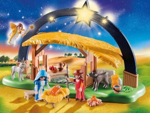 Playmobil 9494 Kerststal met heldere ster