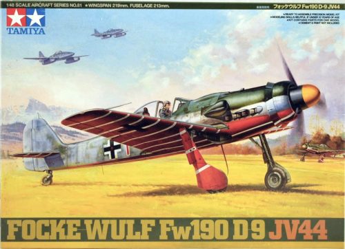 Tamiya 61081 Focke-Wulf 190 D-9 JV44