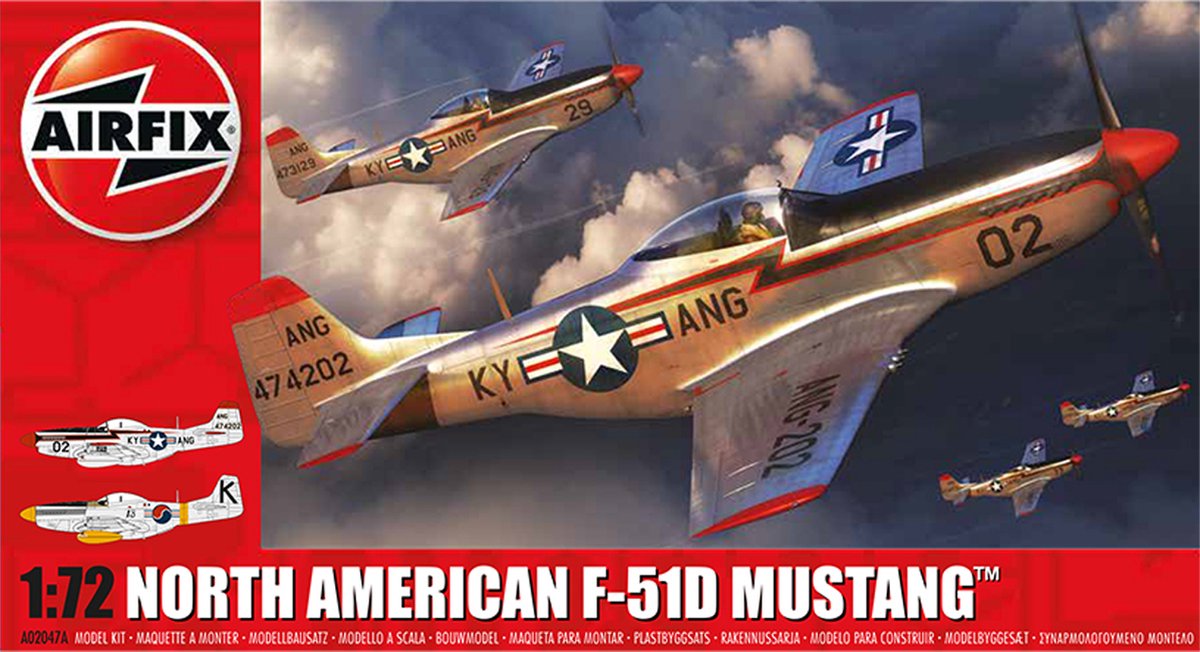 Airfix 02047 North American F-51D Mustang
