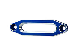 traxxas 8870X Fairlead, winch, aluminum (blue-anodized) (use with front bumpers