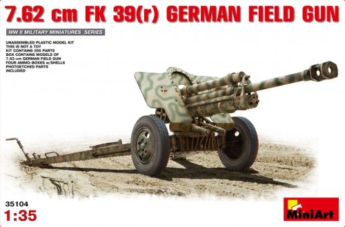 MiniArt 35104 7.62 cmFK39(r) german field gun