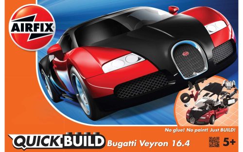 Airfix j6020 Quickbuild Bugatti Veyron 16.4 geen lijm geen verf alleen bouwen