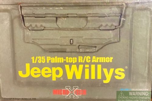 Jeep Willys 1:35 Palm-top R/C Armer