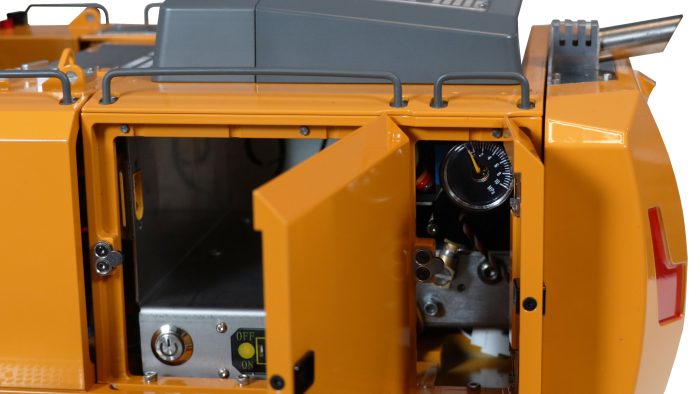 Amewi 22519 22618 nieuw Hydraulische Volledig Metalen Graafmachine G309H RTR met rook generator en snel wisselaar geintregeerd