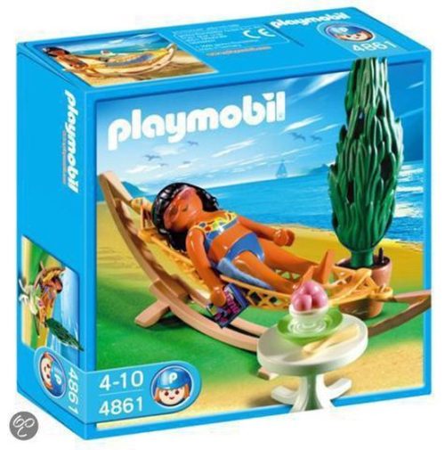 Playmobil 4861 Toeriste met Hangmat