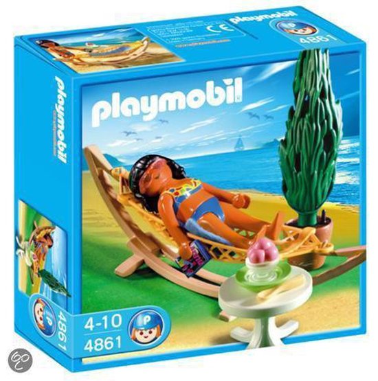 Playmobil 4861 Toeriste met Hangmat
