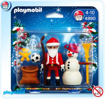 Playmobil 4890 Kerstman met sneeuwpop