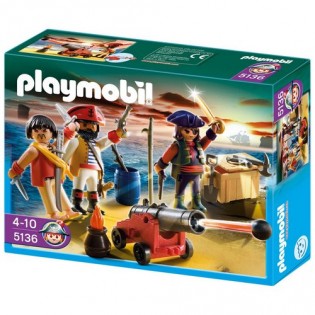 Playmobil 5136 Piratenbende met wapenarsenaal