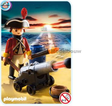 Playmobil 5141 Britse officier metkano
