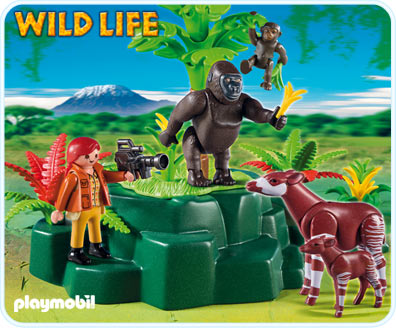 Playmobil 5415 Gorilla's en okapi's