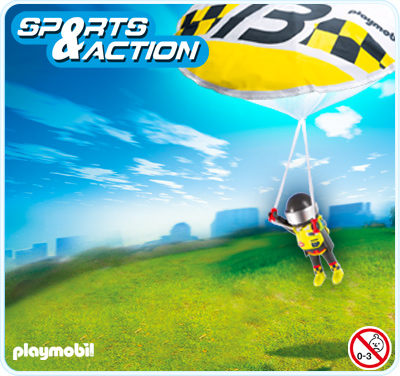 Playmobil 5454 Parachutist Greg