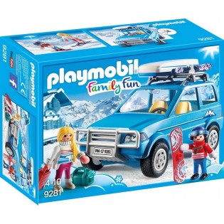 Playmobil 9281 4x4 met dakkoffer