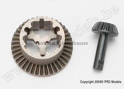 Traxxas 7079 Ring gear, differential/ pinion gear,