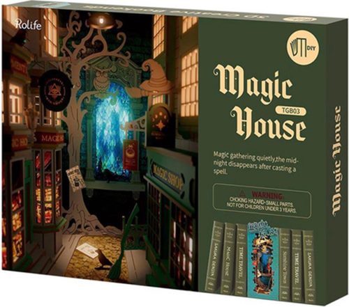 RoboTime Rolife Book Nook TGB03 Magic House